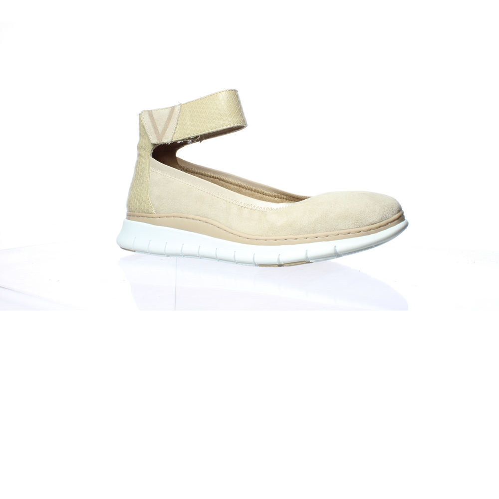 Vionic Womens Fresh Camile Light Tan Casual Flats Size 7 Medium (B  M)